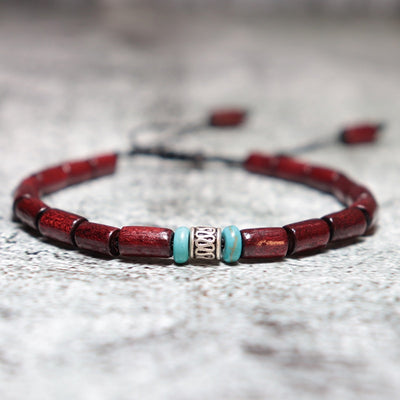 Ethnic Handmade Wooden Bracelet