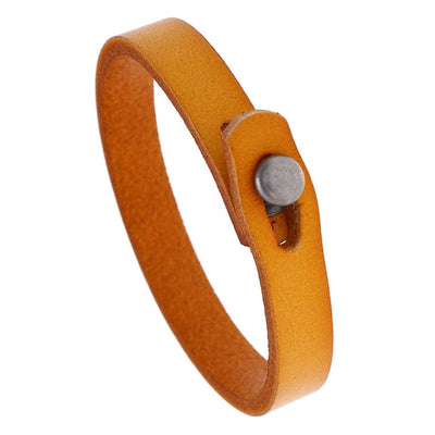 Minimalist Genuine Leather Bracelet