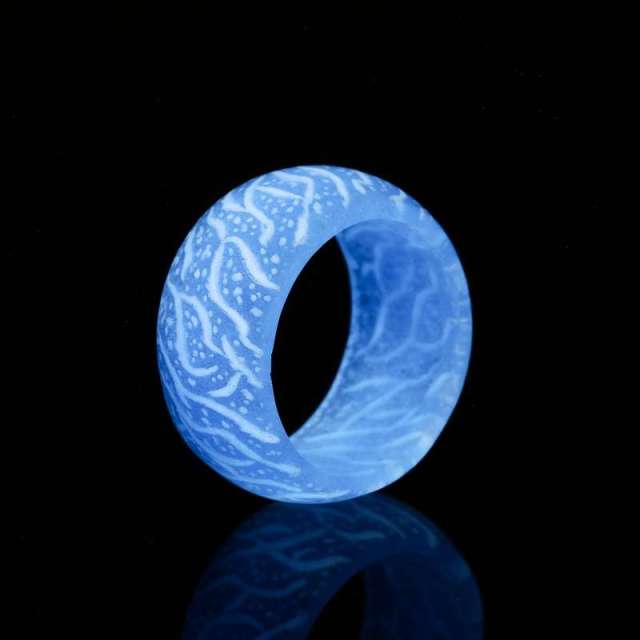 Wave Pattern GLO Luminous Rings