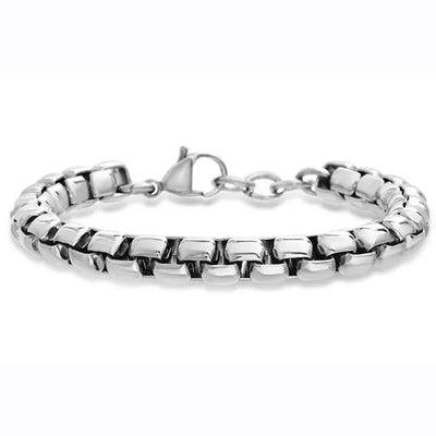 Stainless steel Box Chain Bracelet